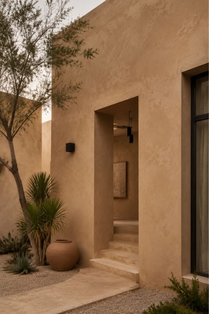 estuco de cal fino con color, acabado arquitectónico estuco de cal natucal